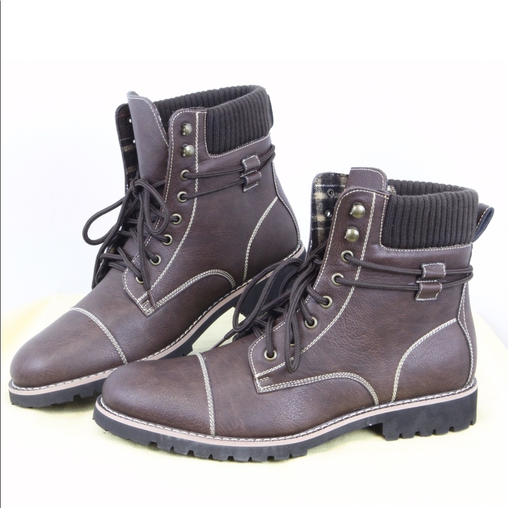 Mens "Ferro" Modern Fashion Wool Lining Boots